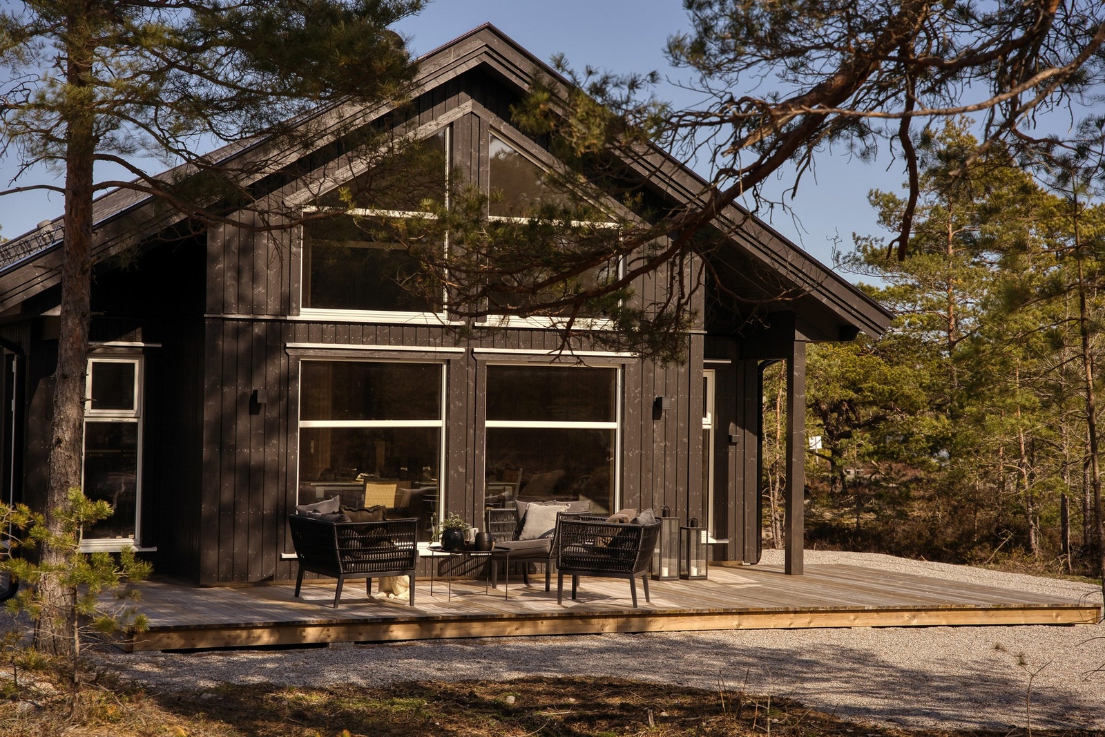 Hytta er gjennomført med høy standard og praktisk planløsning Galleribilde