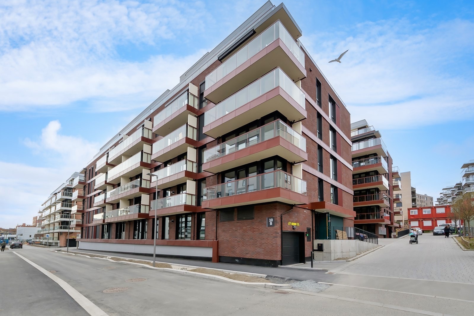 Nyoppført boligbygg og område - Innflytting var 07. april 2025. Galleribilde