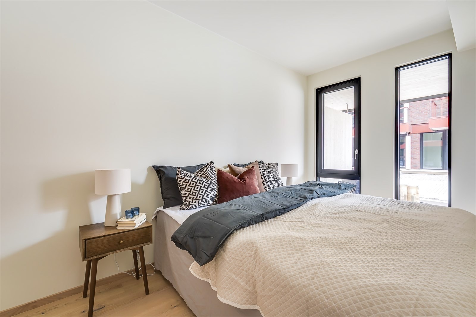 Romslig soverom Galleribilde