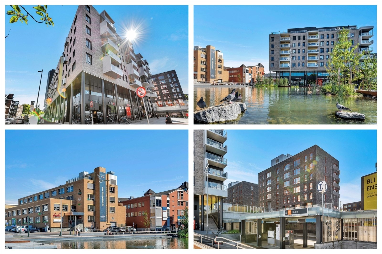 På Ensjø har du alt en skulle trenge i det daglige og litt til Galleribilde