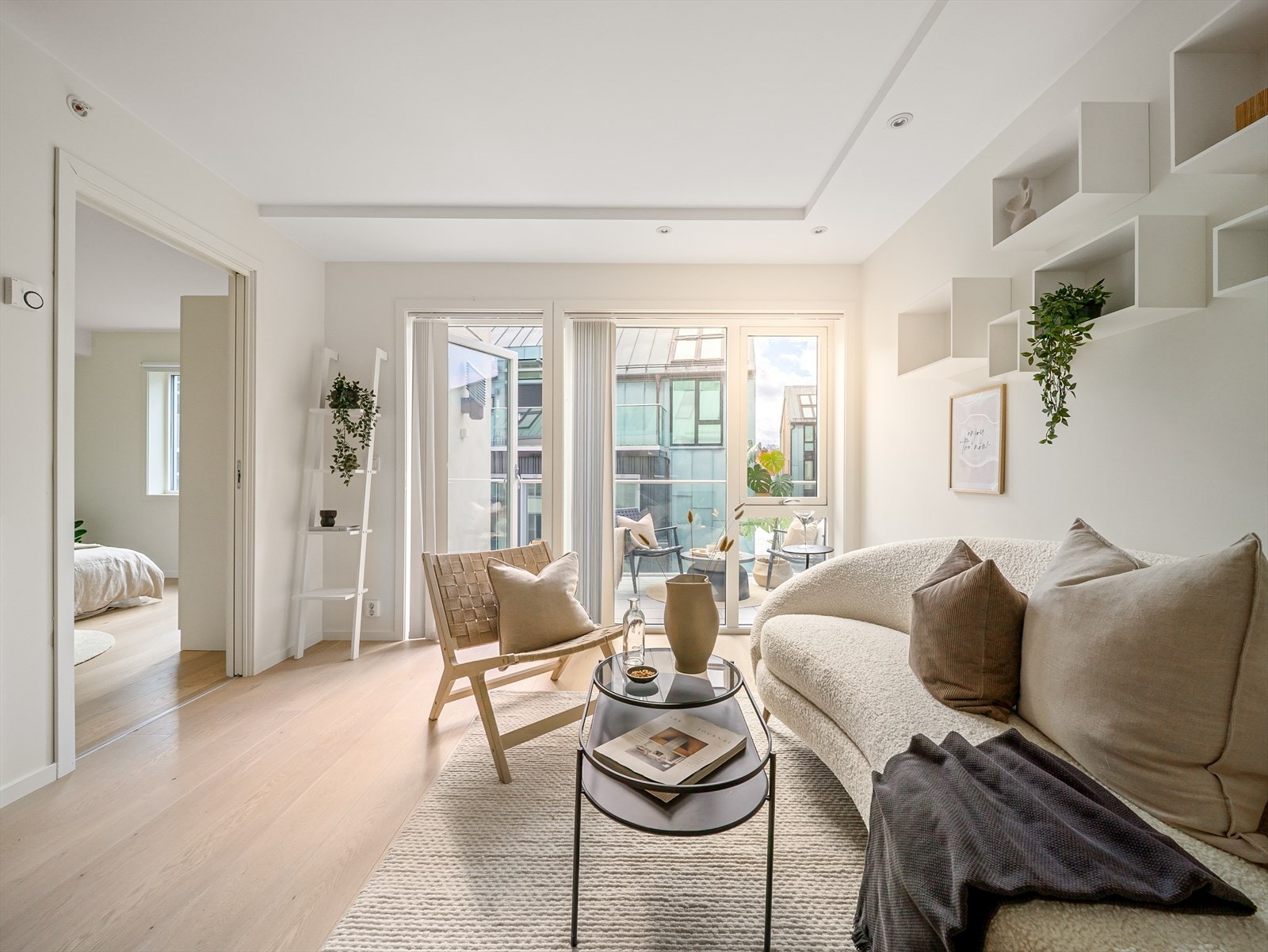 Leiligheten er godt vedlikeholdt med lite bruksslitasje Galleribilde