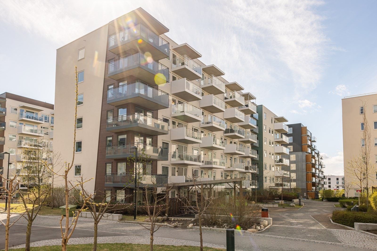 Fasadebilde. Galleribilde