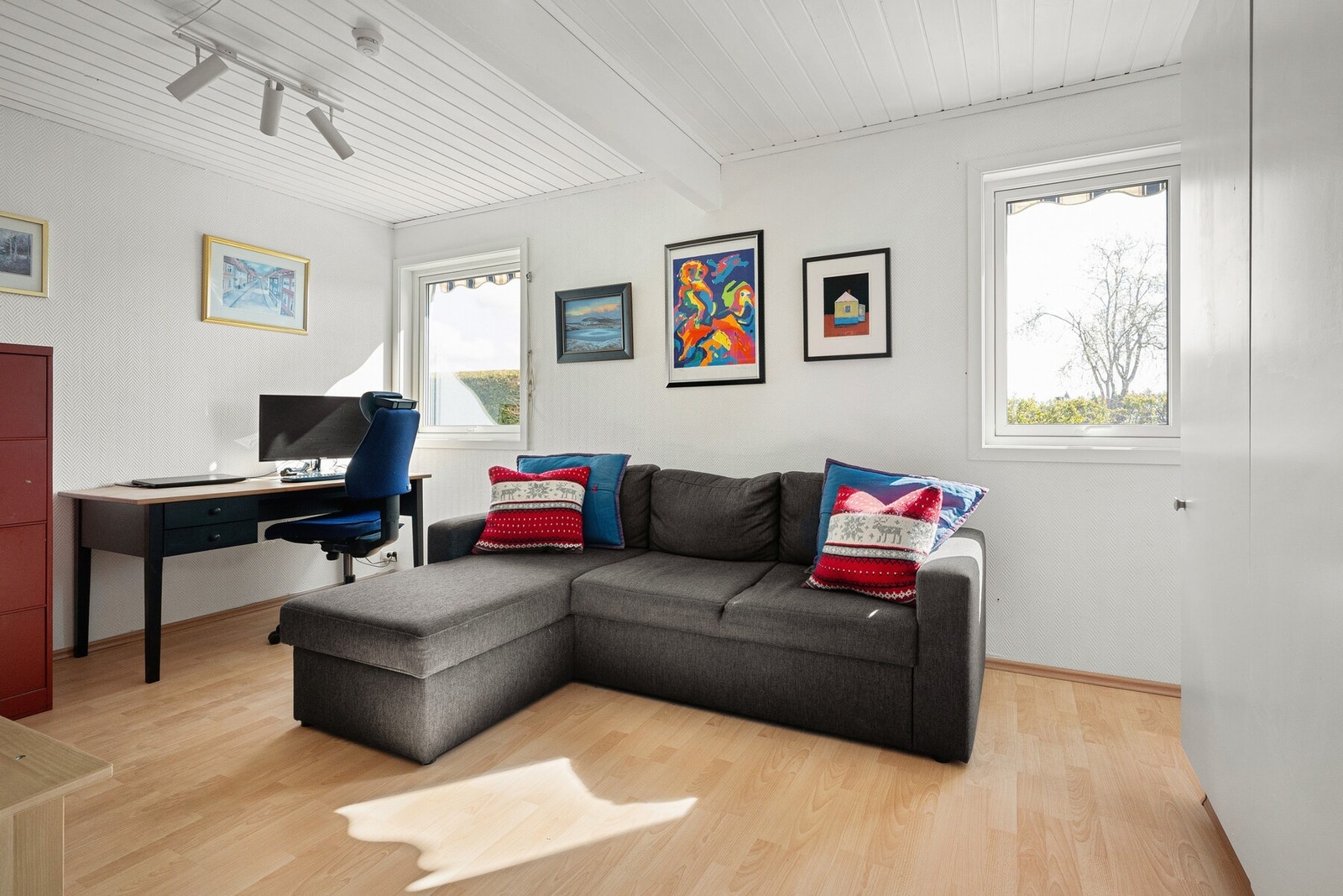 Enten som et ekstra soverom, kontor, hobbyrom eller ungdomsrom. Galleribilde