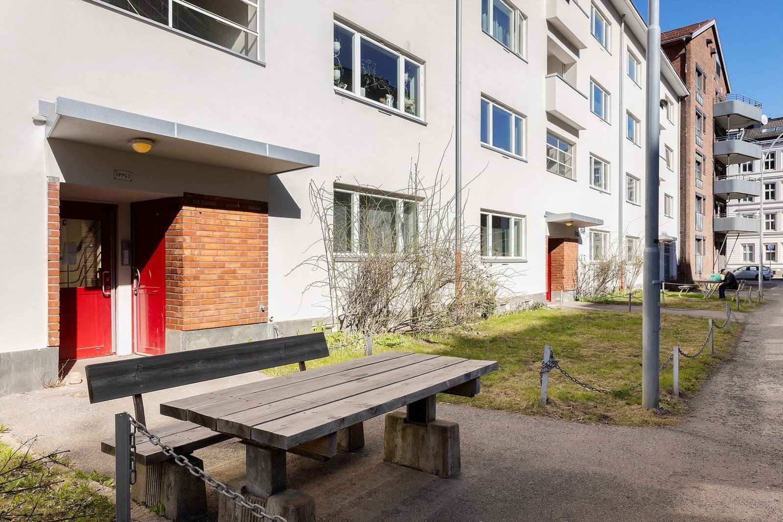 Inngangsparti. Galleribilde