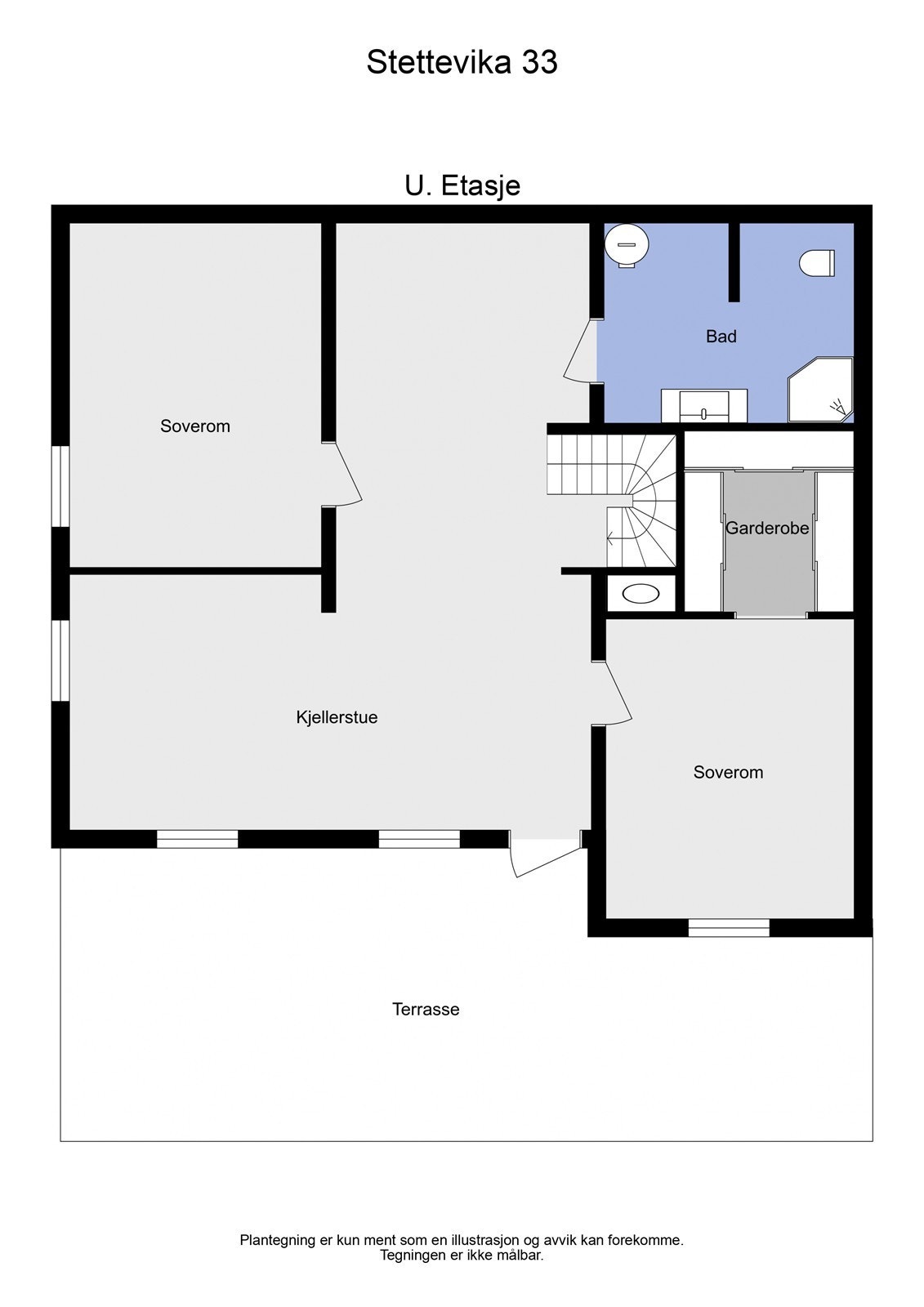 Planskisse - Kjeller Galleribilde