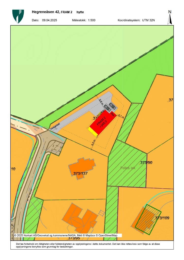 Situasjonsplan Galleribilde