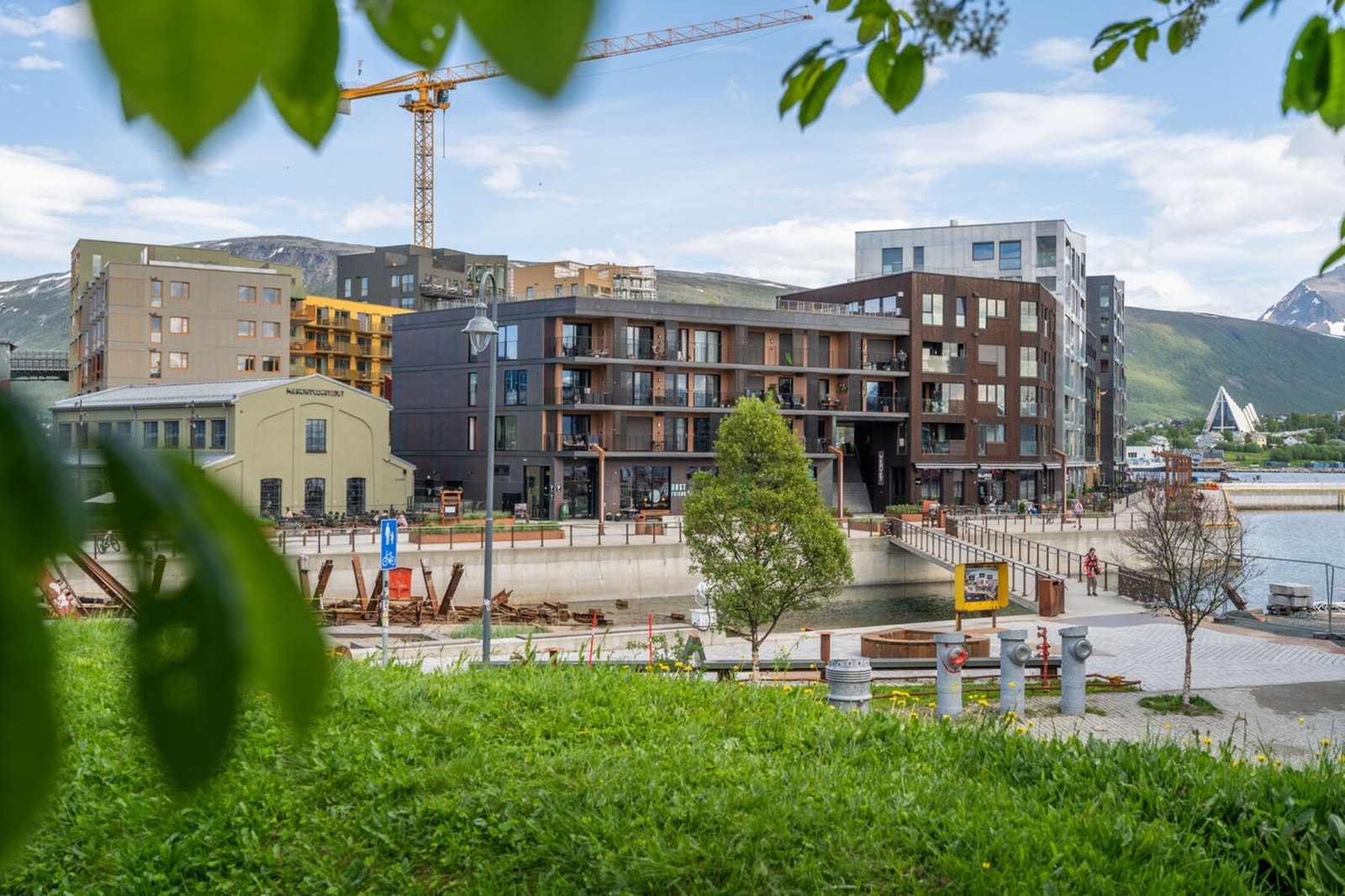 Området er utrolig gjennomført og pent opparbeidet. Galleribilde