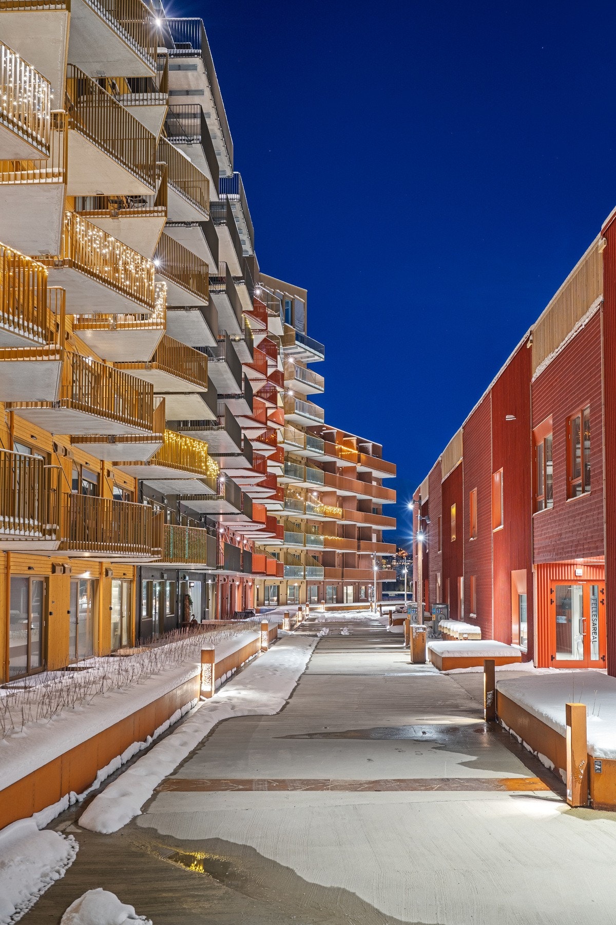 Vervet kombinerer urbant liv med nærheten til fjord og fjell, midt i hjertet av Tromsø. Galleribilde