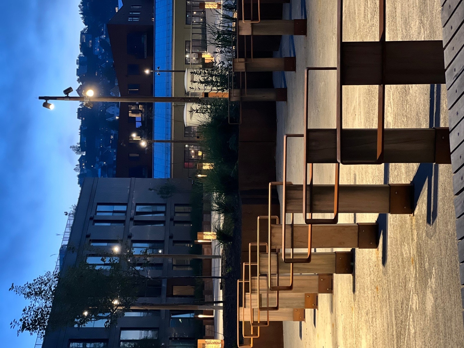 Sykkelparkeringen er godt ivaretatt på området. Galleribilde