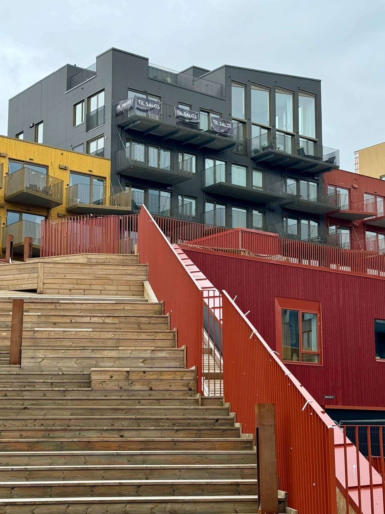 På taket av fellesarealbygget ligger det en liten oase. Galleribilde