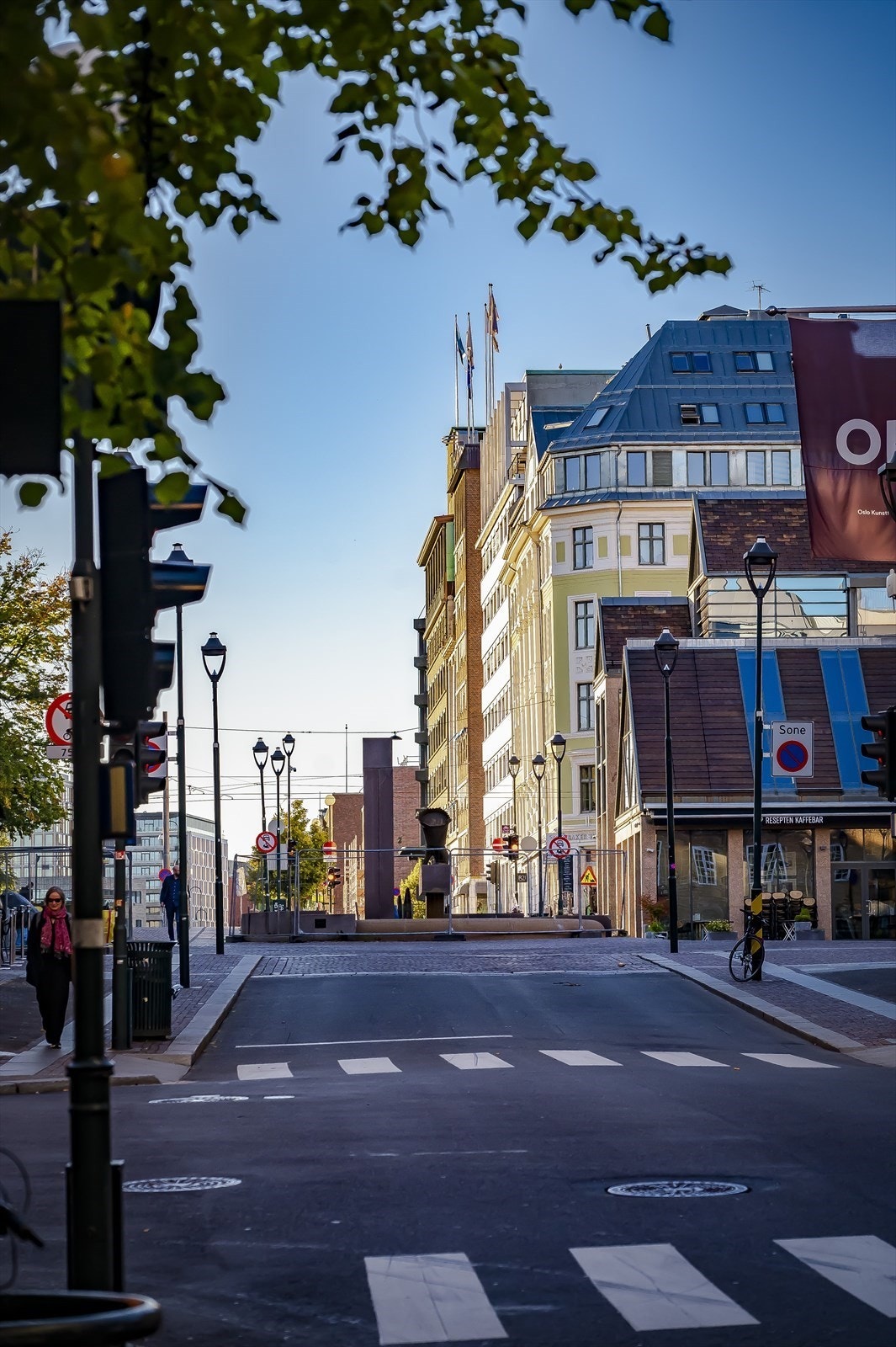 Flott fasade mot Kontraskjæret. Galleribilde