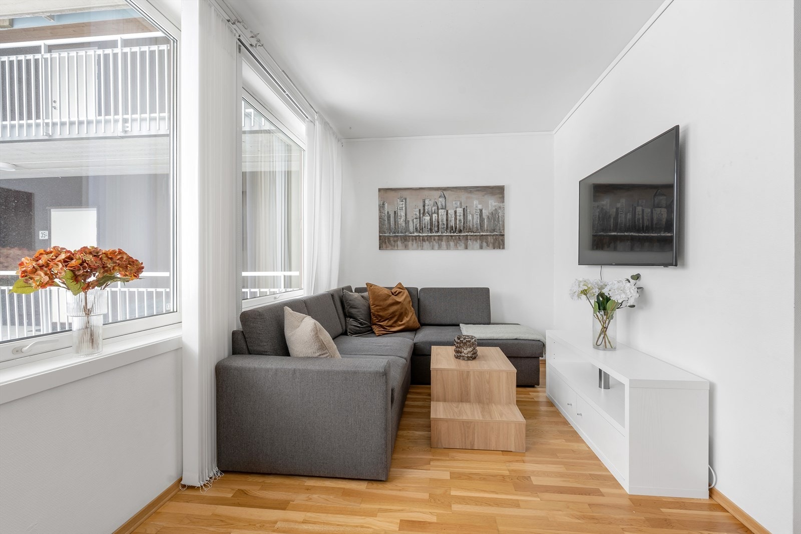 Arealeffektiv planløsning. Galleribilde