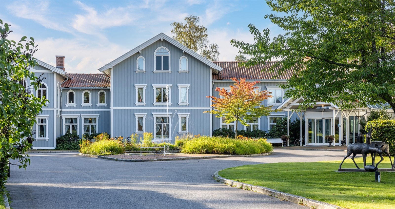 Losby Gods og besøksgård er et flott rekreasjonsområde. Galleribilde