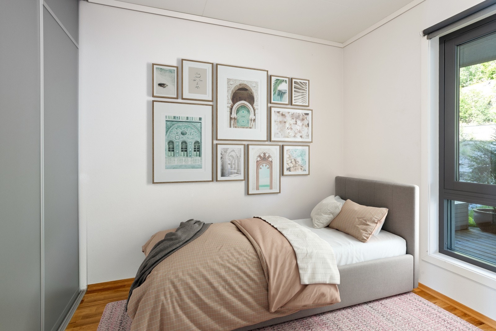 Soverom II. Soverommet måler 7 kvm. Galleribilde