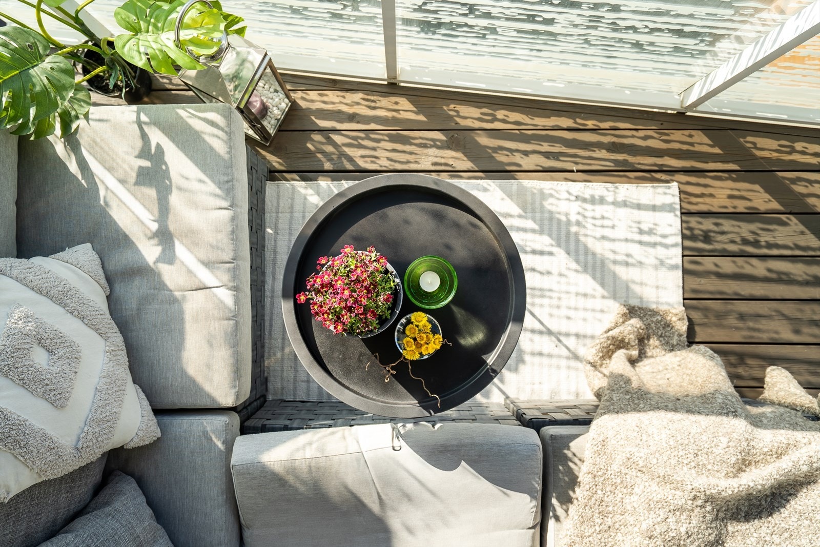 Sameiet tillater grilling med gass eller elektrisk grill på balkongen. Et ideelt samlingspunkt for grillkvelder med venner. Galleribilde