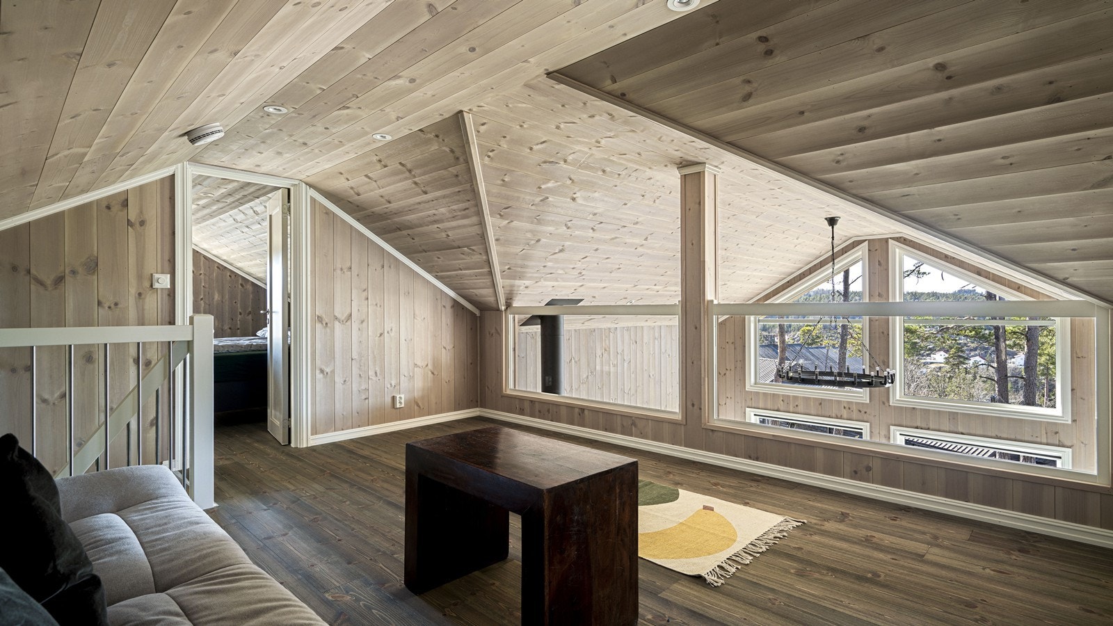 Hemsen har for lav takhøyde til å være målbar, men er et fint tilleggsområde til hytta Galleribilde