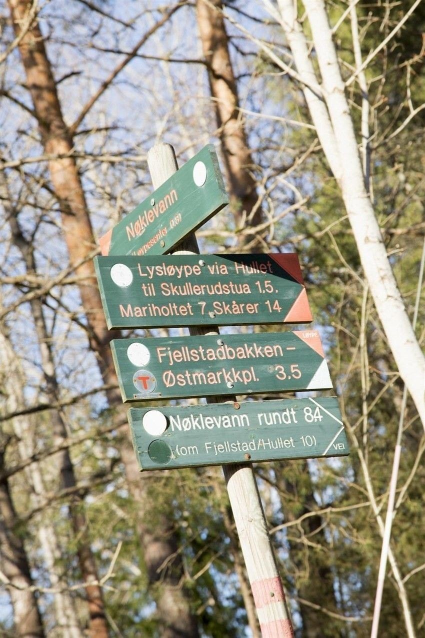 Østmarka er i nærheten med nydelige tur- og rekreasjonsmuligheter sommer som vinter. Galleribilde