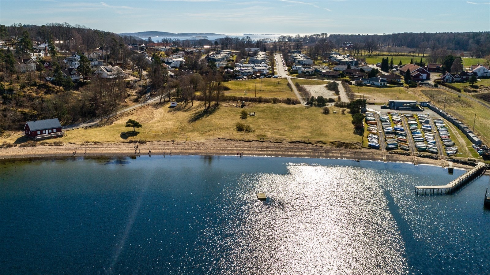 Områdebilde av Tronvik. Tronvik borettslag i senter. Galleribilde