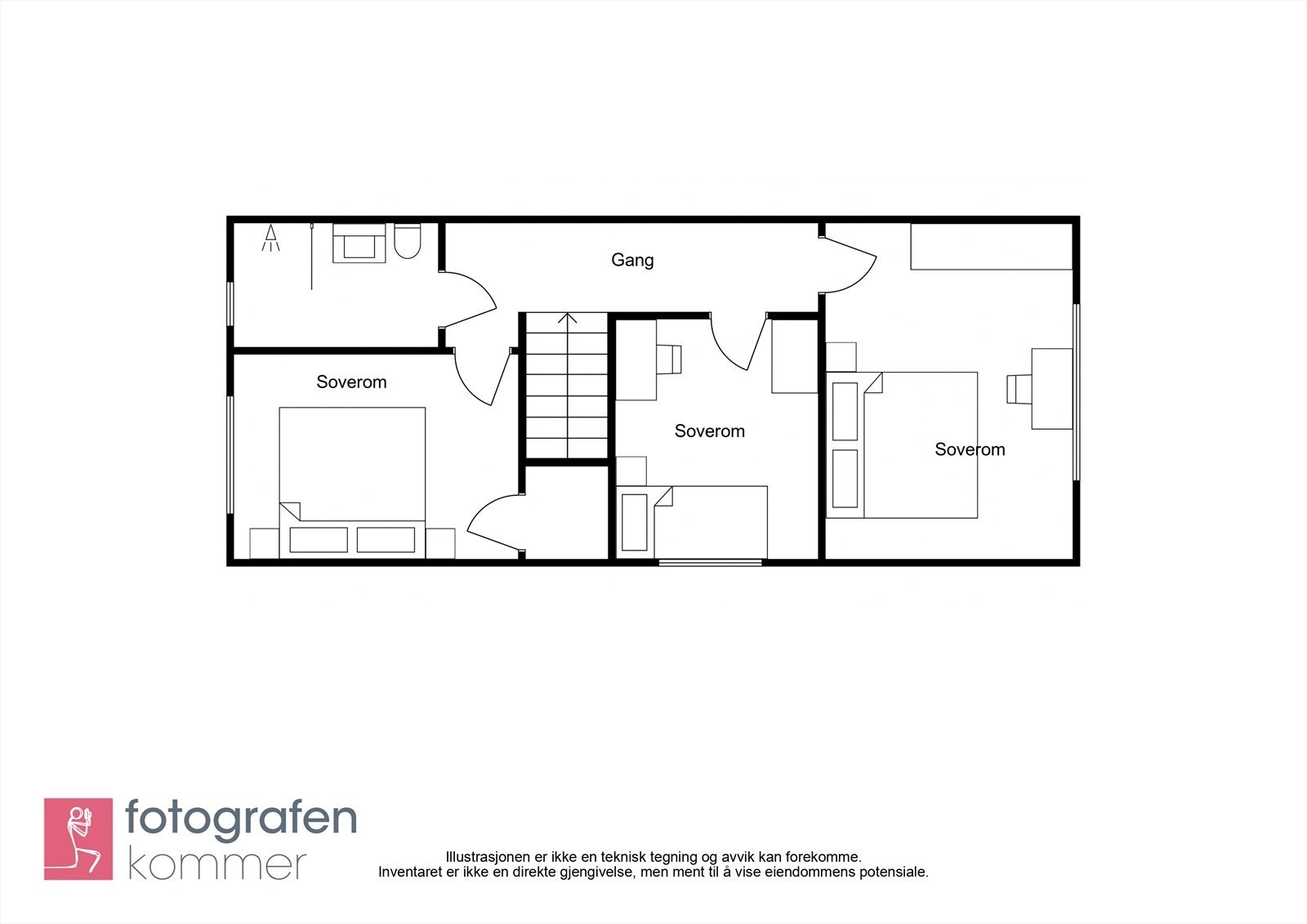 Floorplan letterhead - Terneveien 4D - Level 2 - 2D Floor Plan.jpg Galleribilde