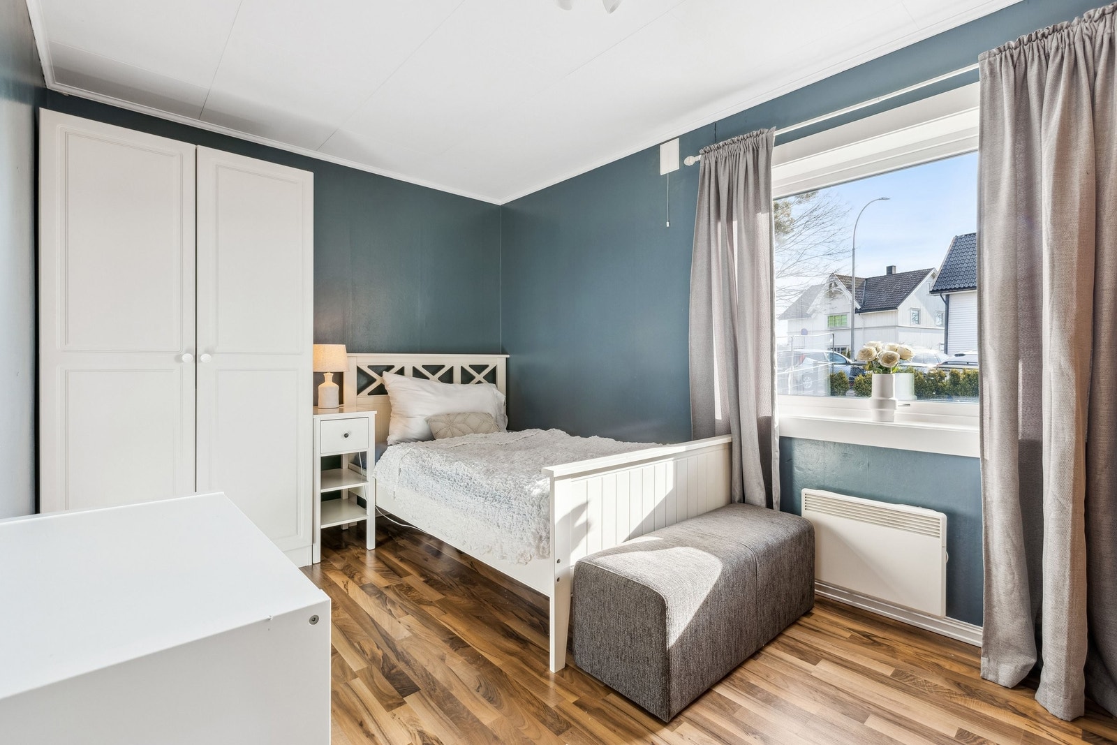Romslig soverom Galleribilde