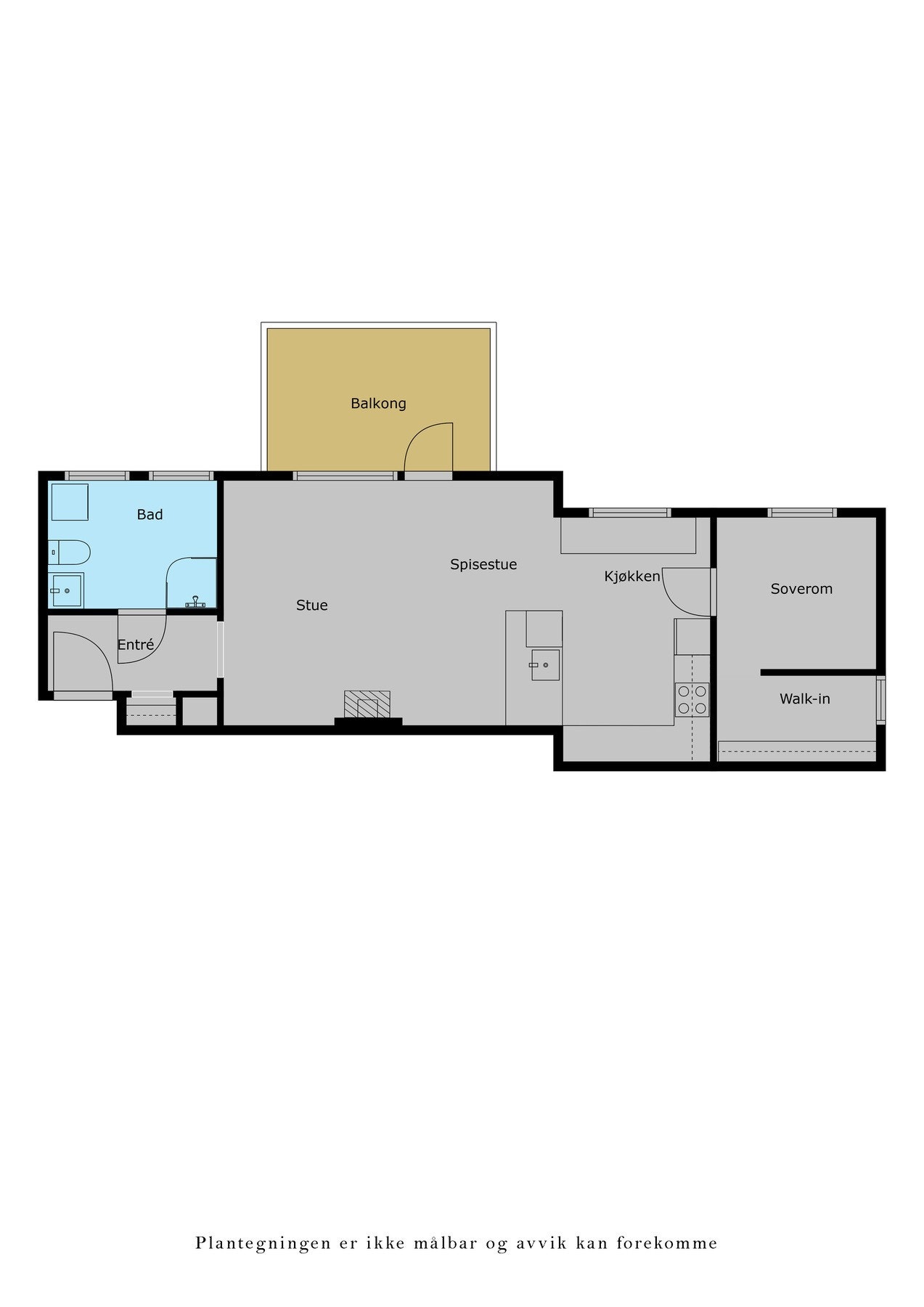 Veiledende plantegning Galleribilde