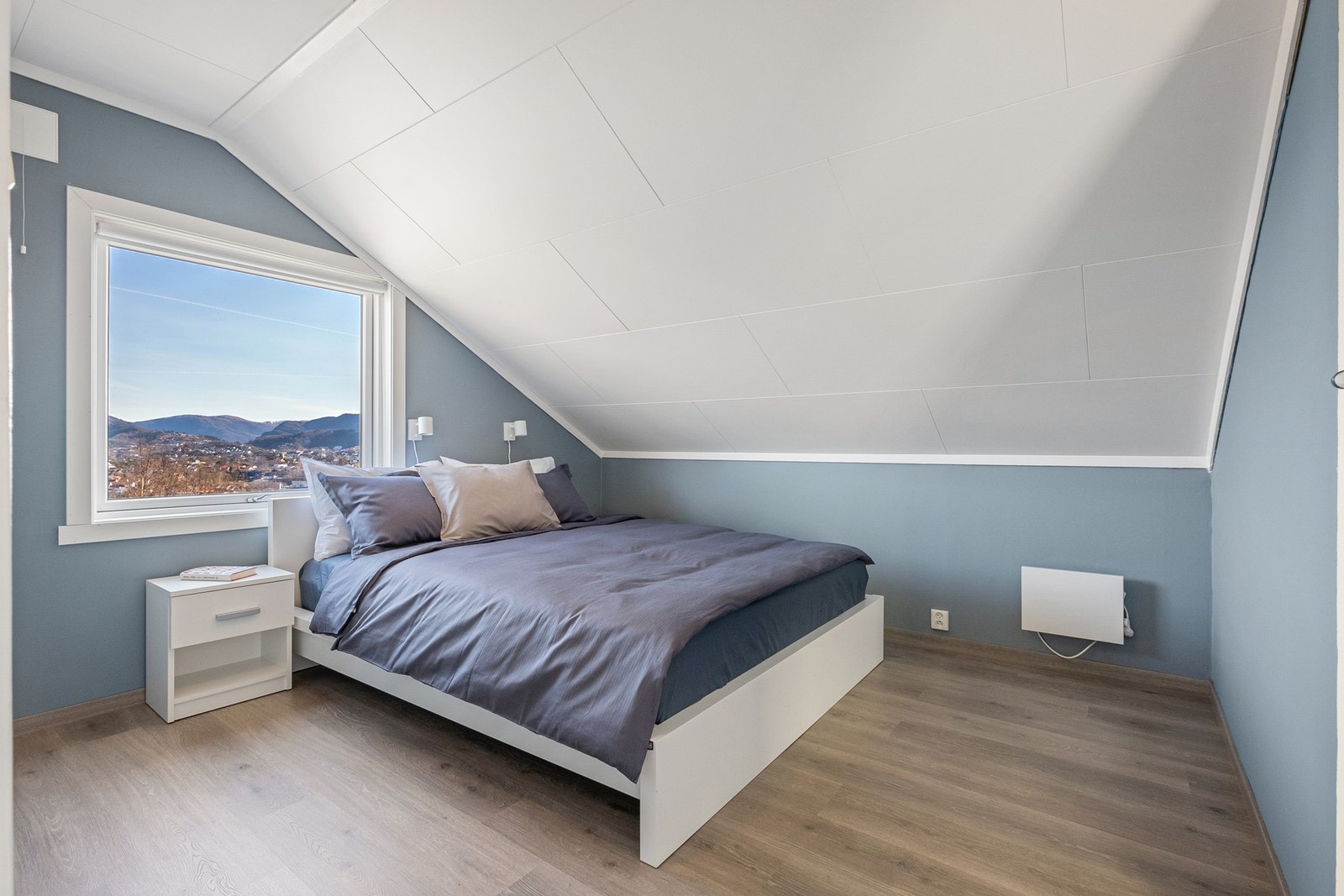 Rommet måler 7,4 kvadratmeter. Galleribilde