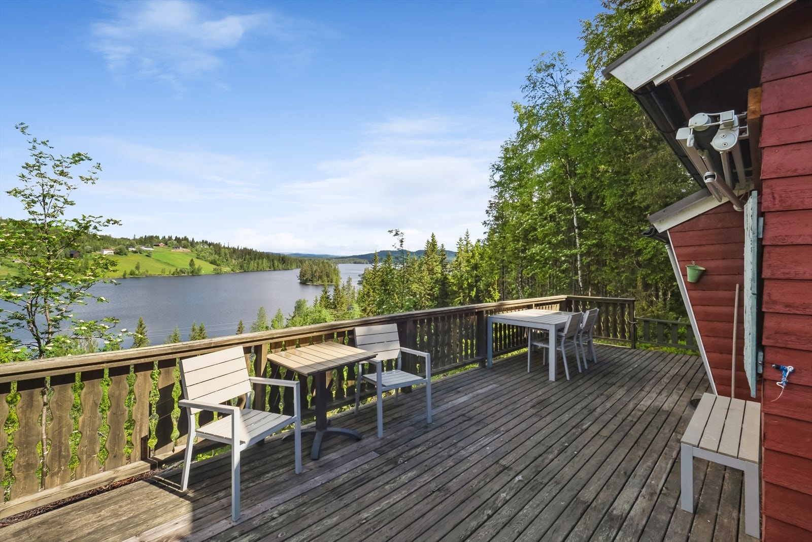 Terrasse med gode utsiktsforhold! Galleribilde