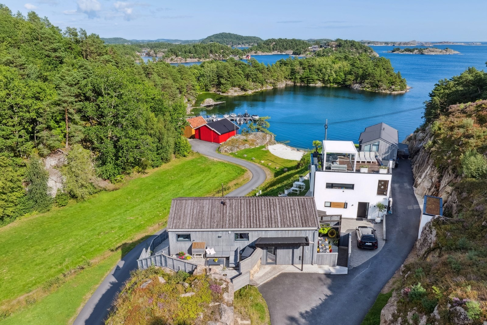 Meget populært område på Trysnes Galleribilde