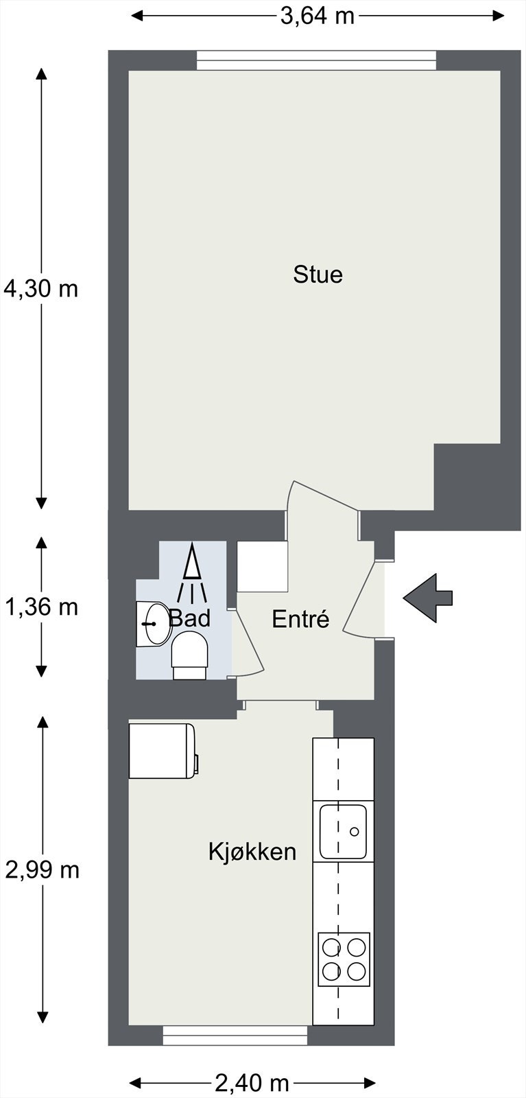 Dagens planløsning Galleribilde