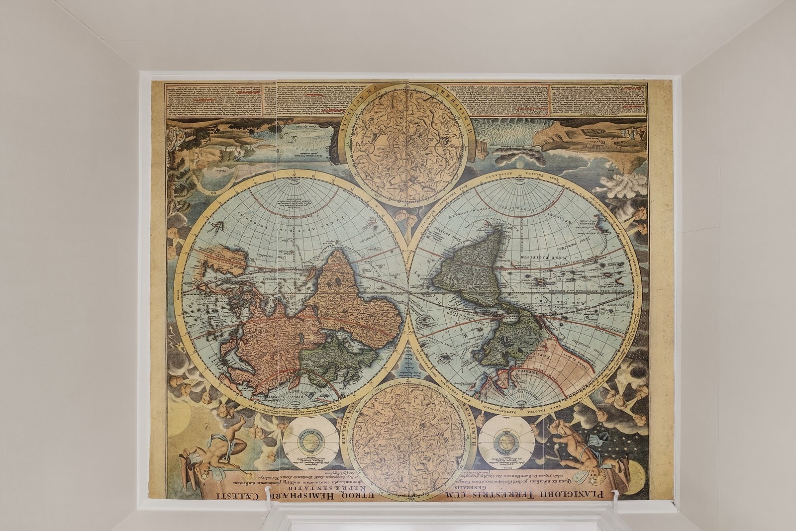 Detalj - Taket i alkoven Galleribilde