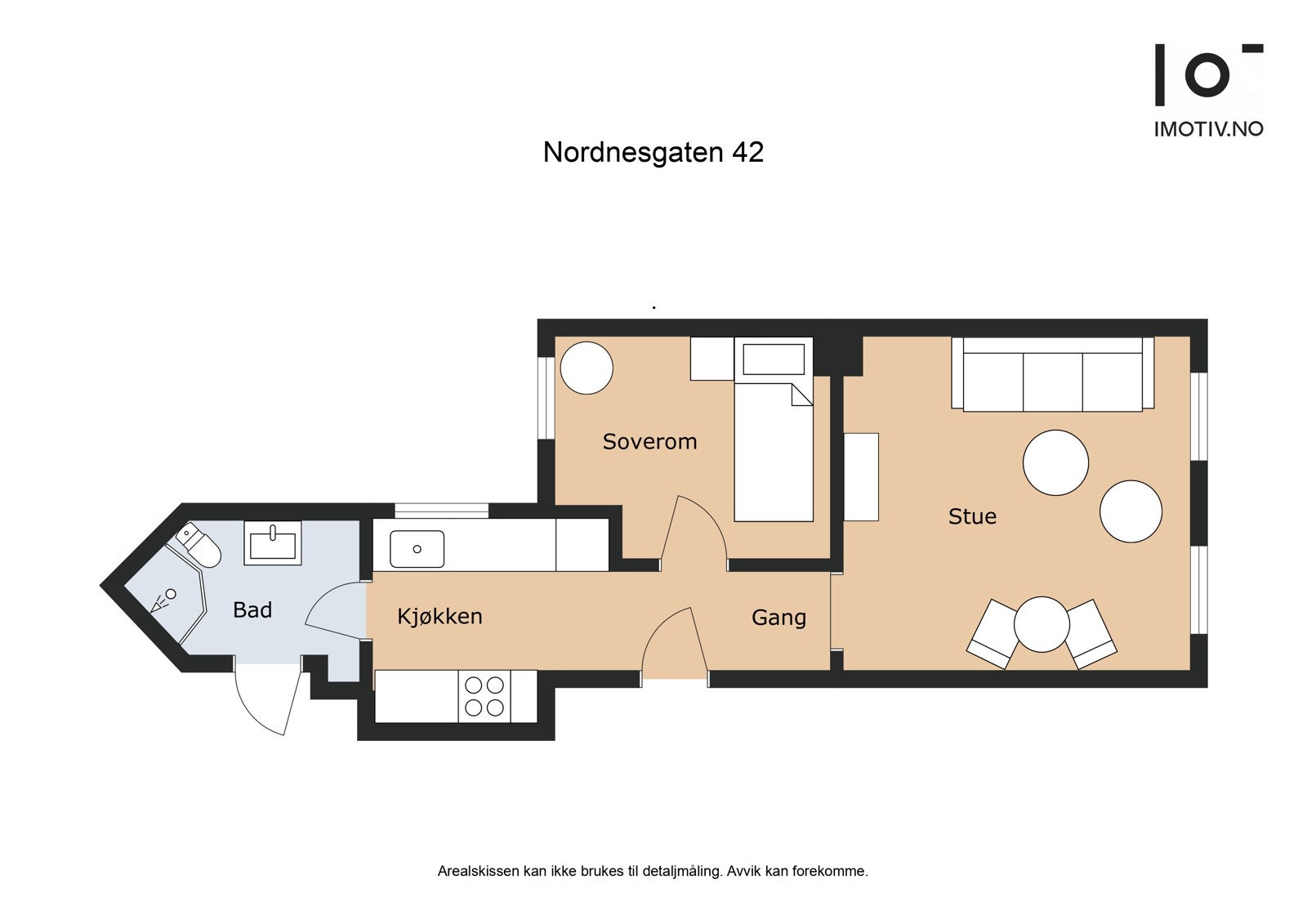 Plantegning høy 1. etg. Galleribilde