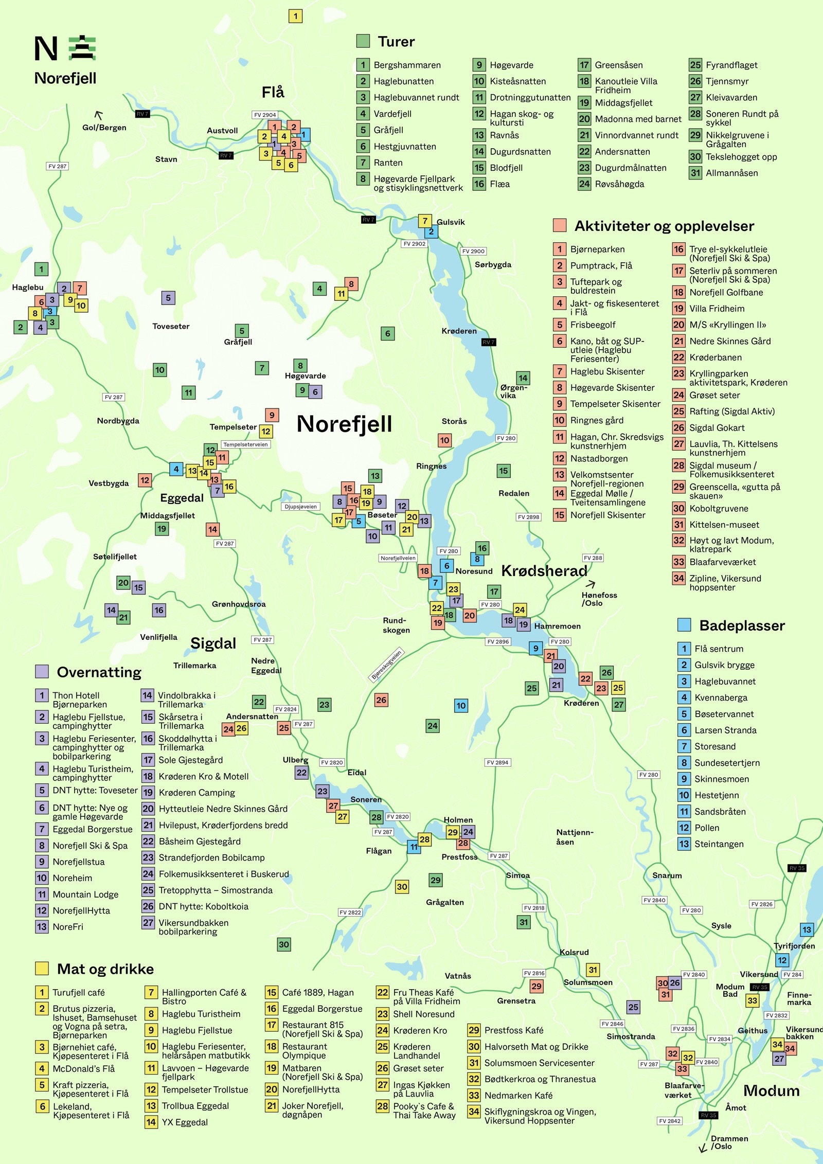 Destinasjonskart Galleribilde