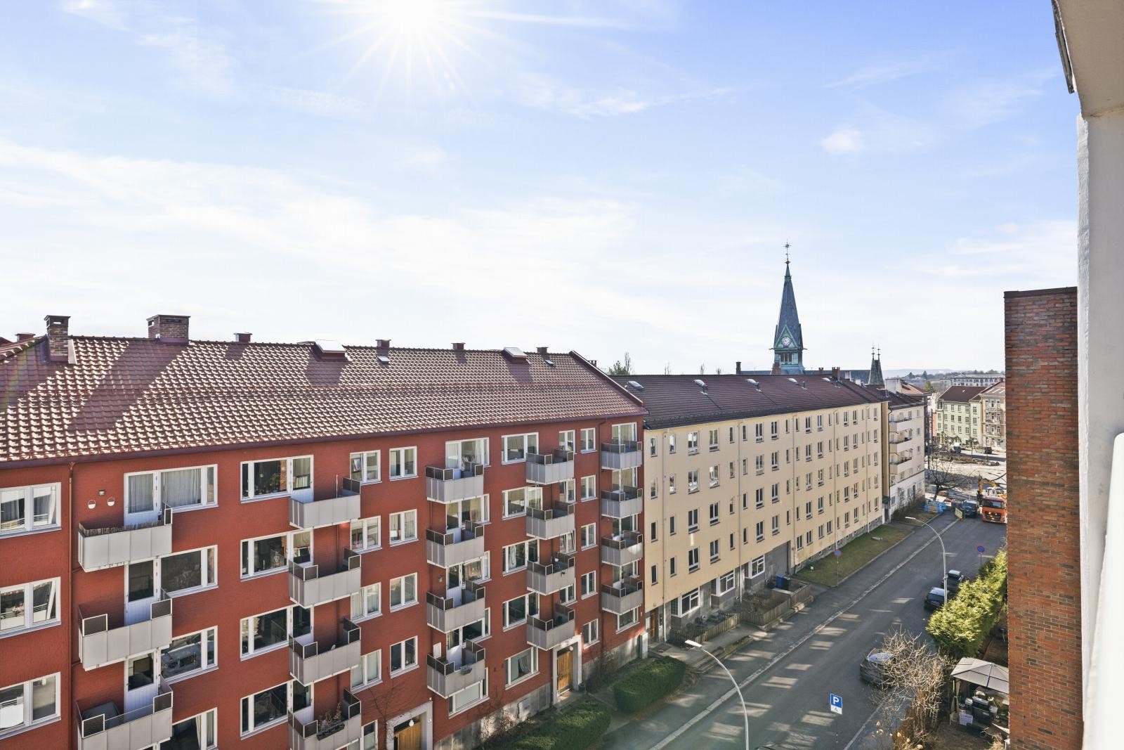 Flott utsikt over Sagene, uten innsyn Galleribilde