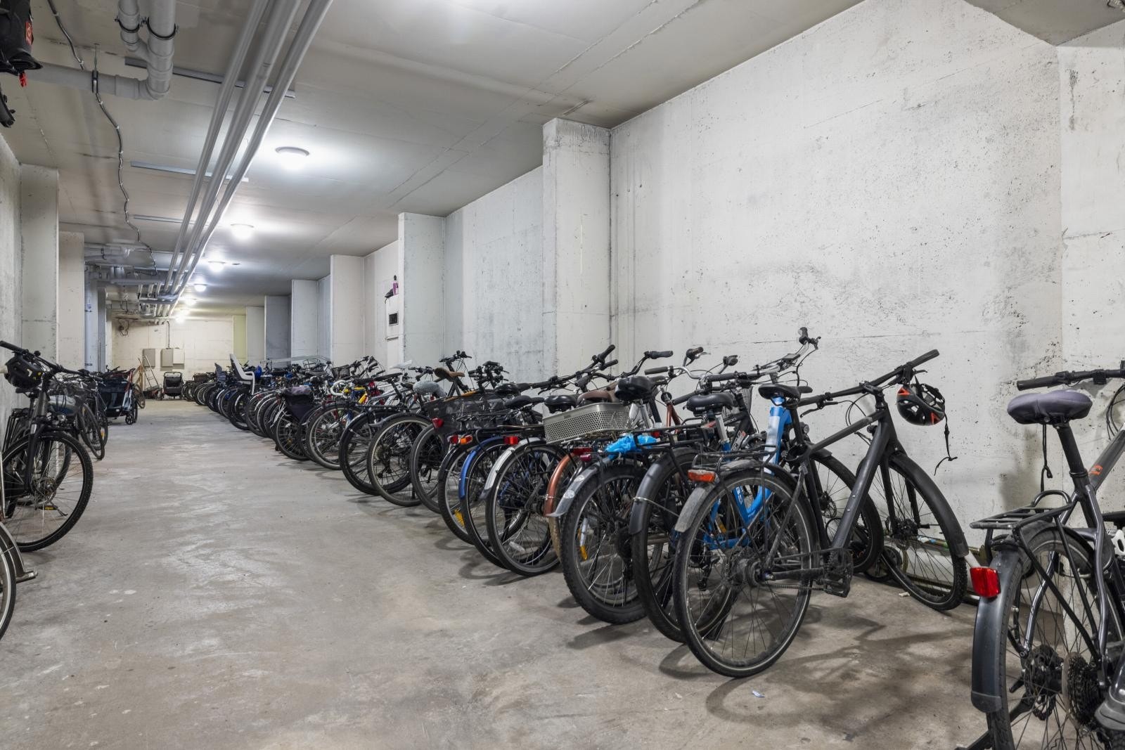 Felles sykkelrom Galleribilde