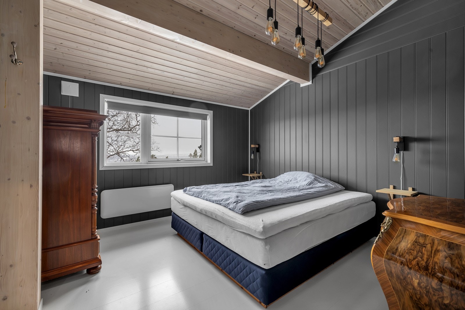 Hytten har 3 flotte soverom Galleribilde