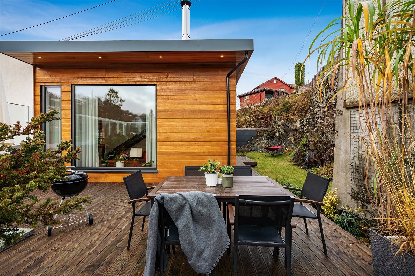 - Uteområdene er fantastisk både på dag og kveld - Galleribilde