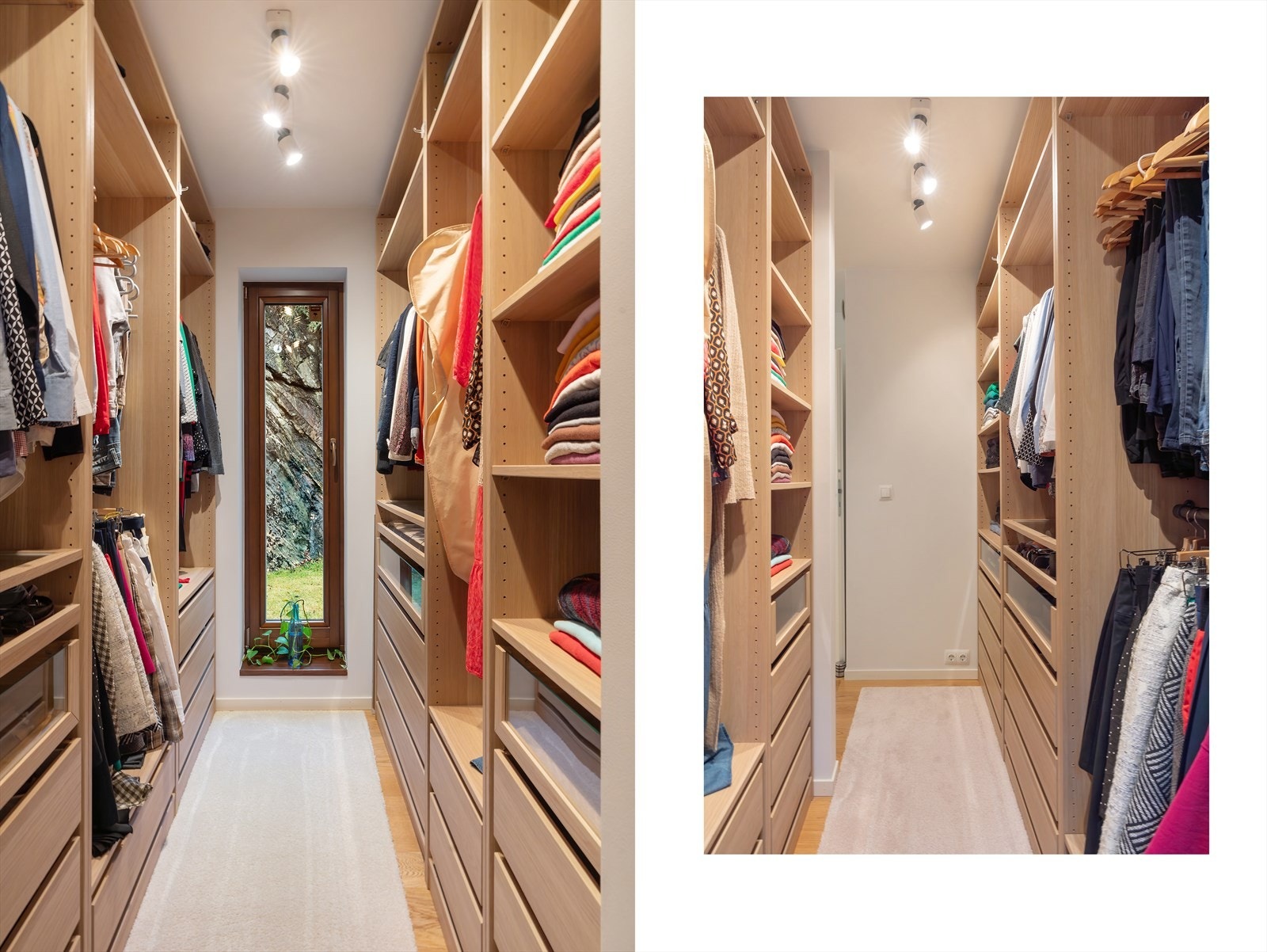 - Her er det god plass til klær og tilbehør - Galleribilde