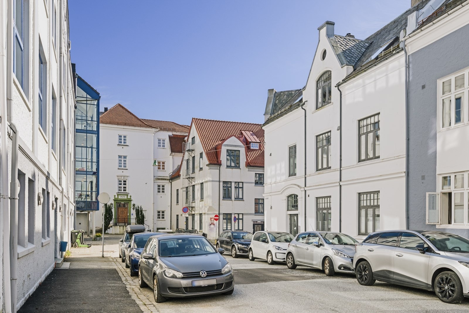 Rolig og tilbaketrukket område. Galleribilde