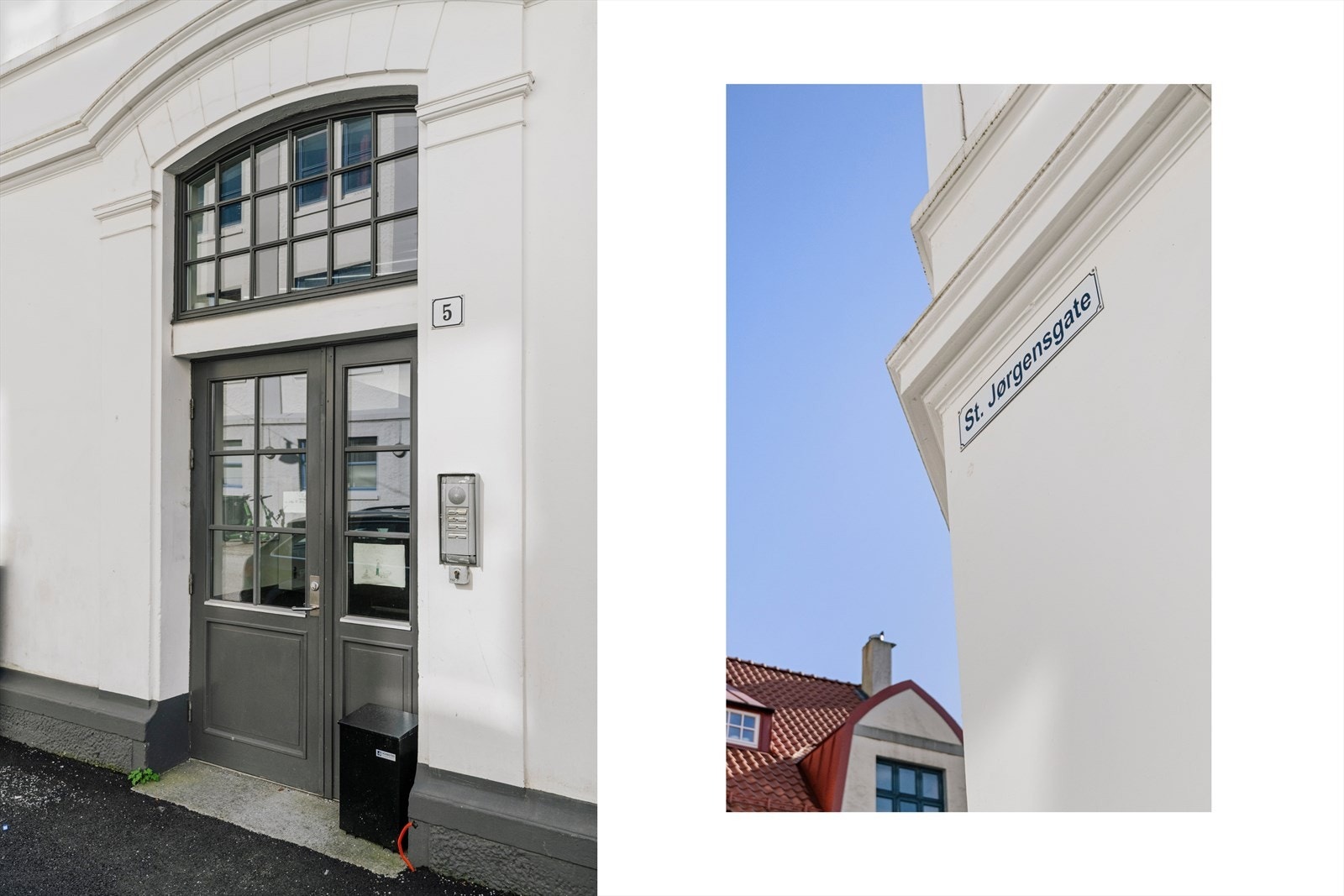 Flott fasade og velholdt bygg. Galleribilde