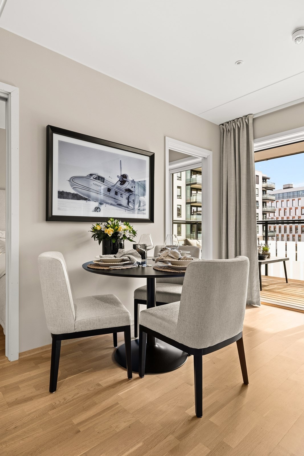 Her kan du invitere venner og familie over på hyggelige sammenkomster. Galleribilde