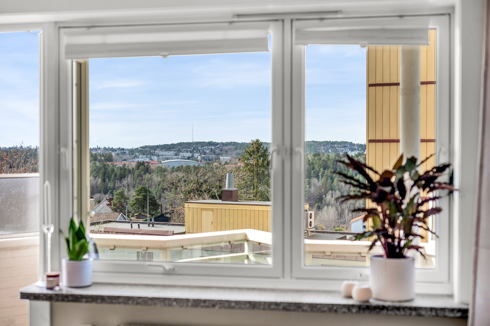 Flott utsikt fra leiligheten! Galleribilde