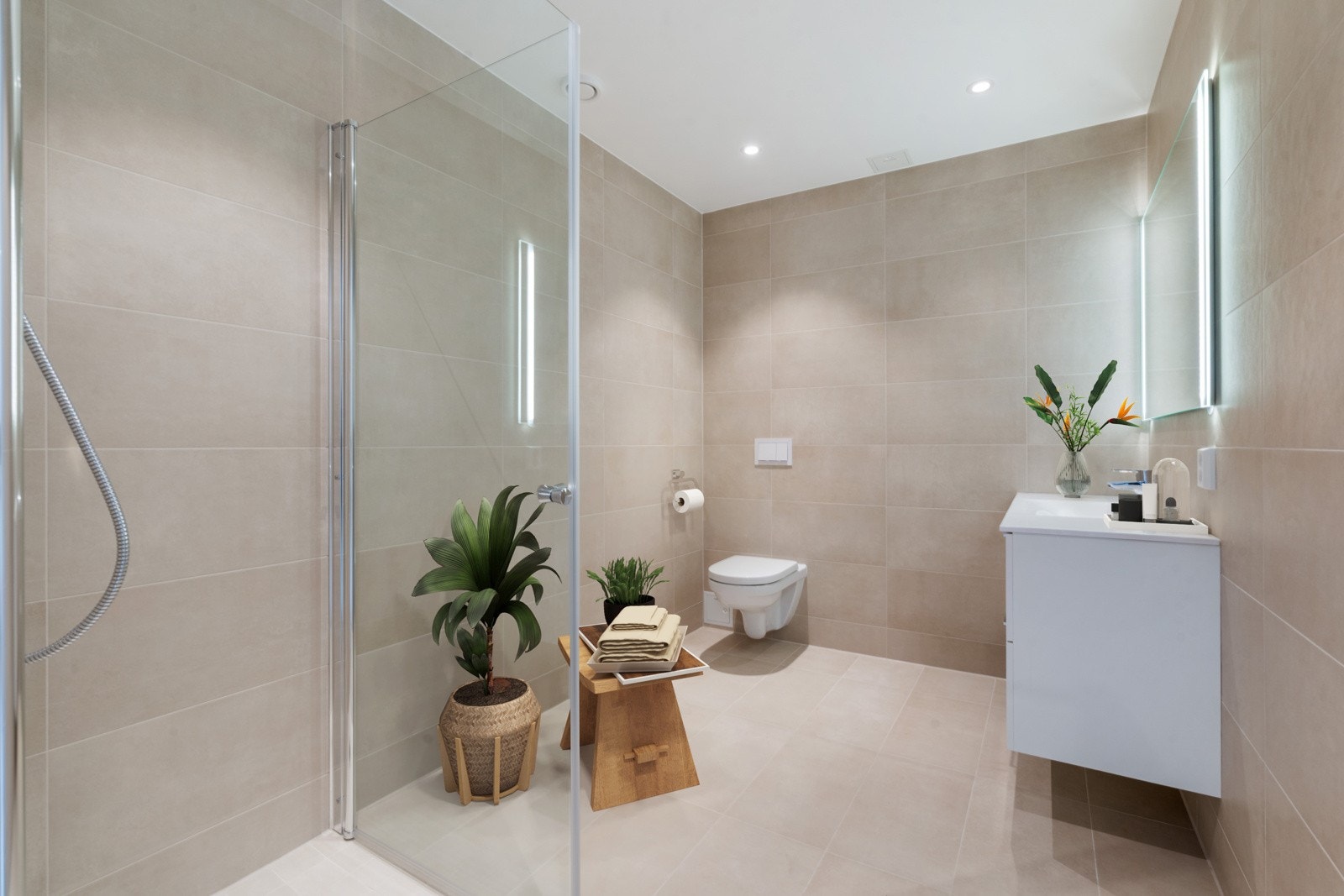 Delikat helfliset bad. Galleribilde