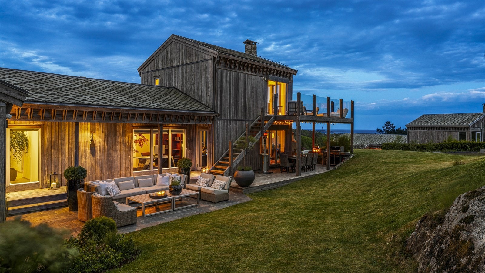 Herlig kveldsstemning. Galleribilde