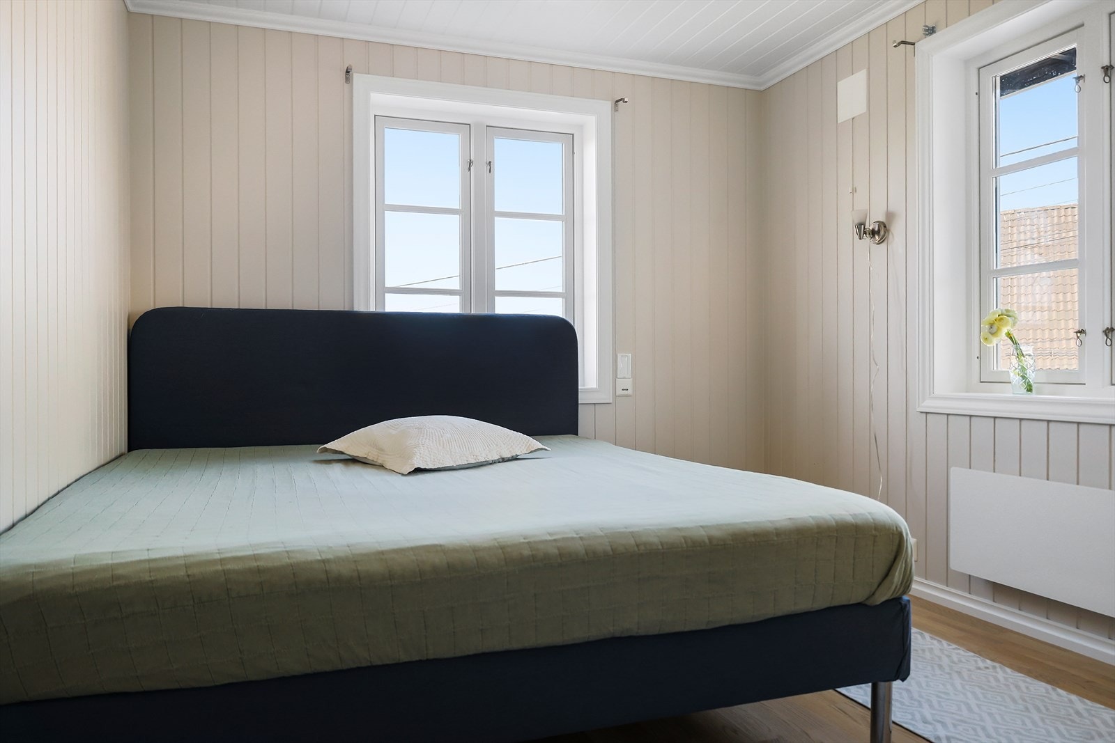 Hovedsoverom i nyere tilbygg. Galleribilde