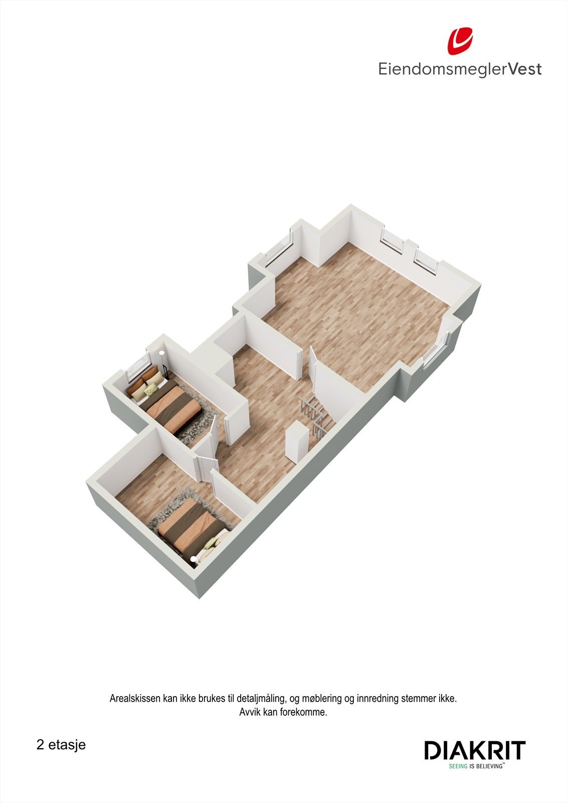 Plantegning 2. etg. Galleribilde