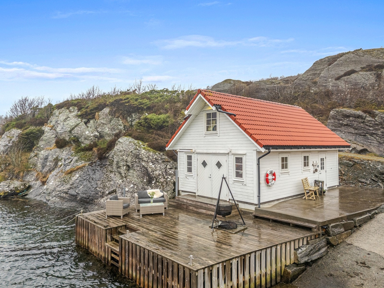 Her kan lange sommerkvelder nytes Galleribilde