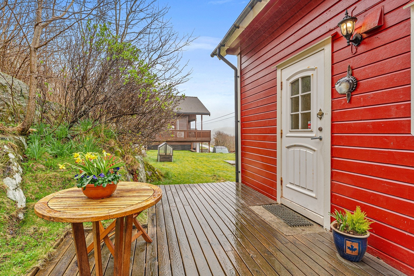 Eiendommen vart malt utvendig i 2024 Galleribilde