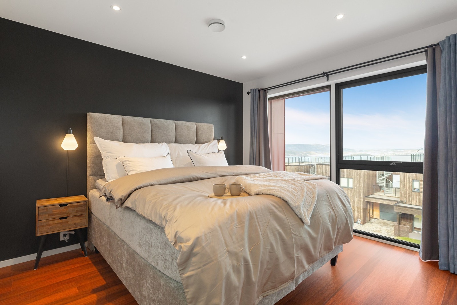 Boligen har fire soverom på hhv. 7,1 - 7,2 - 10,7 og 11,2 m². Galleribilde