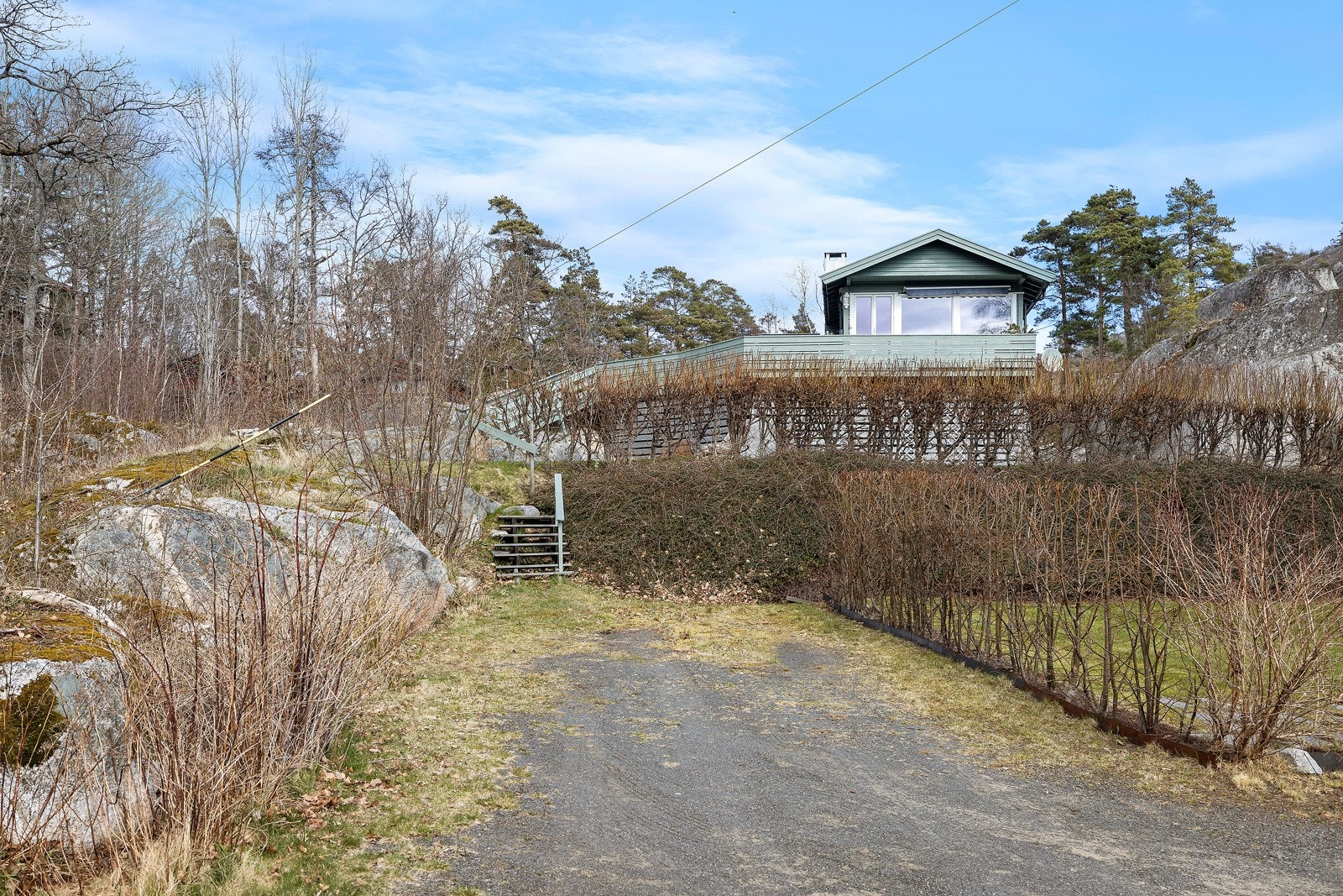 Parkering på egen tomt Galleribilde