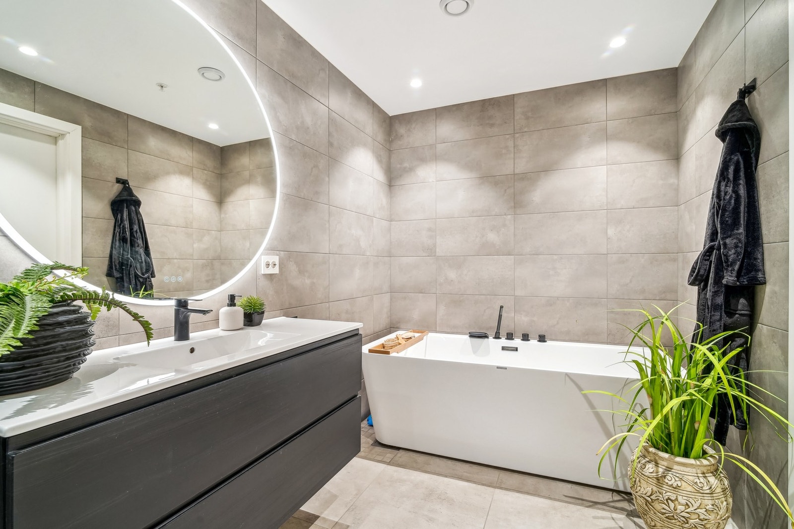 Badekaret er perfekt for et varmt bad - Galleribilde
